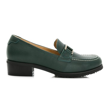 【12/12起 任1雙77折 任2雙6折】粗跟淑女鞋(女229048660)