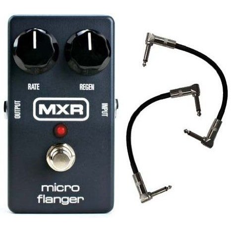 MXR M152 Micro Flanger w (2) 6" patch cables