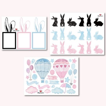 兔子的國度 _ 貼紙組