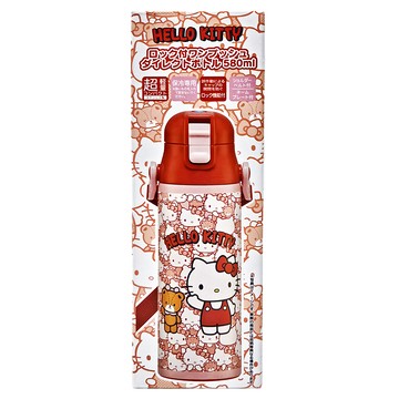 Skater 保冷輕量不鏽鋼水壺  凱蒂貓  580ml  1個