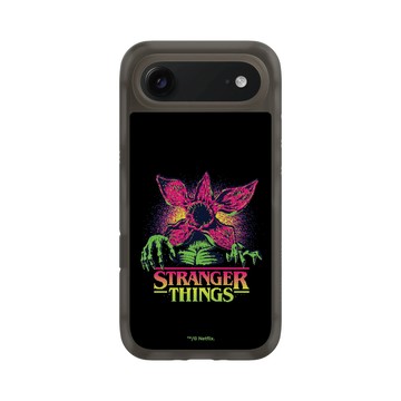 iPhone Air AirX 本質黑 - Stranger Things - 霓虹魔神