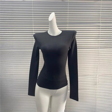 現貨】skim*s卡戴珊趙露思同款COTTON JERSEY緊身舒適打底衫上衣