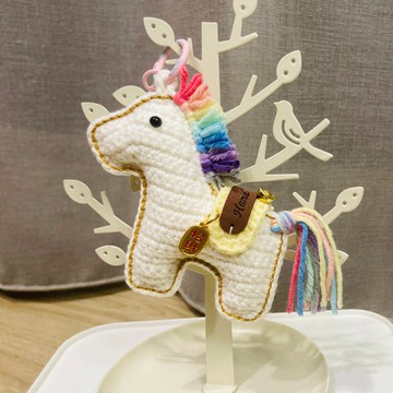 訂製區-馬年招財鉤織小物 吊飾 香包