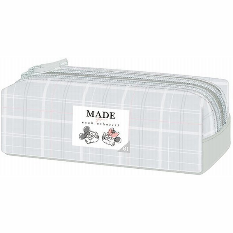 ディズニー ミッキー ミニー スリムツインファスナーペンケース 通販 Lineポイント最大0 5 Get Lineショッピング