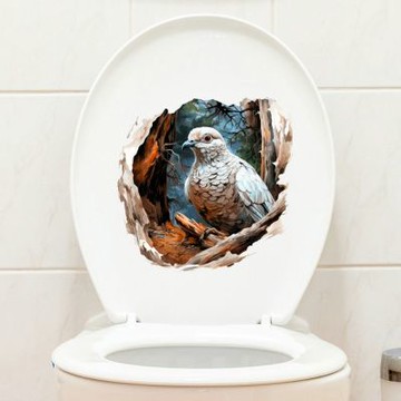 【MR.ZAKKA】創意萬用裝飾貼紙-動物主題 森林樹洞動物 N款 居家空間布置 DIY可移式壁貼 無痕壁貼 牆貼