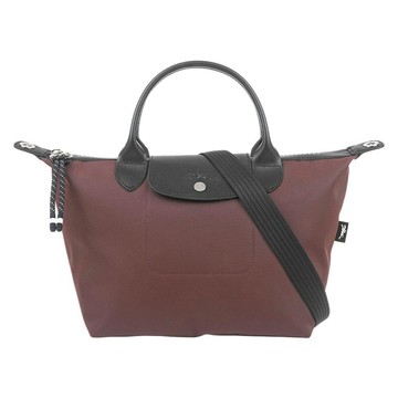 LONGCHAMP S號 LE PLIAGE ENERGY 再生帆布二用包(可可色)