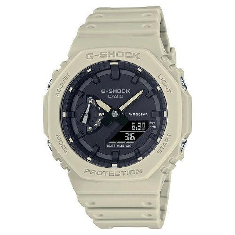 CASIO G-SHOCK カシオーク アナログ・デジタル腕時計 GA-2100-5AJF ...