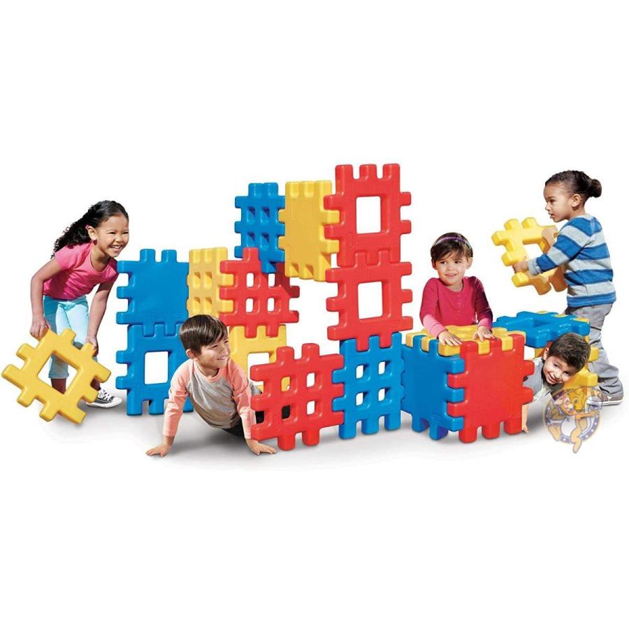 リトルタイクス ビッグワッフルブロックセット 18ピース Little Tikes