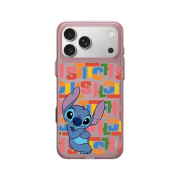 iPhone 17 Pro Max Clear (相機按鈕) 晶醺玫 - 迪士尼-史迪奇 Disney Stitch - 史迪奇 - 史迪奇與史迪奇