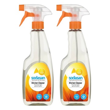 sodasan 蘇達桑 廚房清潔劑 有效去除油脂污垢 無化學殘留  500ml  2瓶