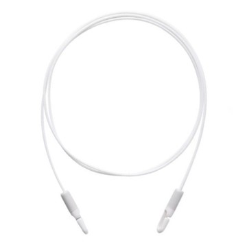 sillymann 100%鉑金矽膠口罩專用鍊帶 700mm 1條  白色