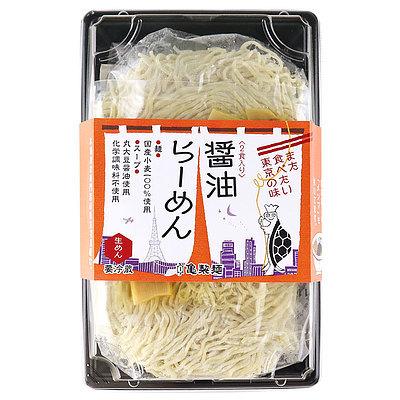 亀製麺 醤油らーめん メンマ付き