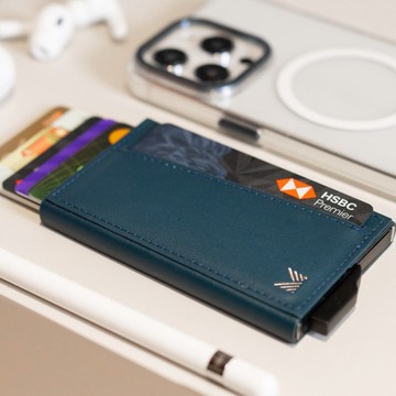 LUCID REFINED | 優質素皮革磁吸金屬卡套兼容MagSafe for iPhone