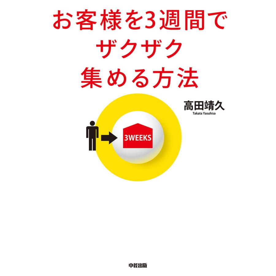 お客様を3週間でザクザク集める方法