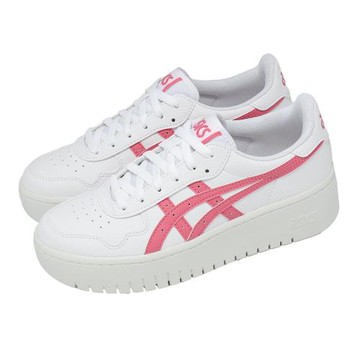 Asics 亞瑟士 休閒鞋 Japan S PF 女鞋 白 粉紅 厚底 皮革 增高 復古 1202A024140