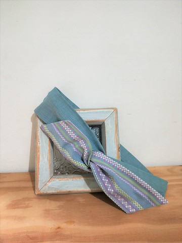 轉轉髮帶-眷念(電繡)