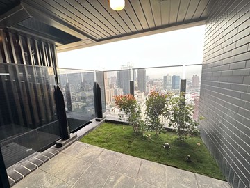 愛情河左岸看海景觀-音樂中心-花園陽台美2房｜高雄市前金區河東路