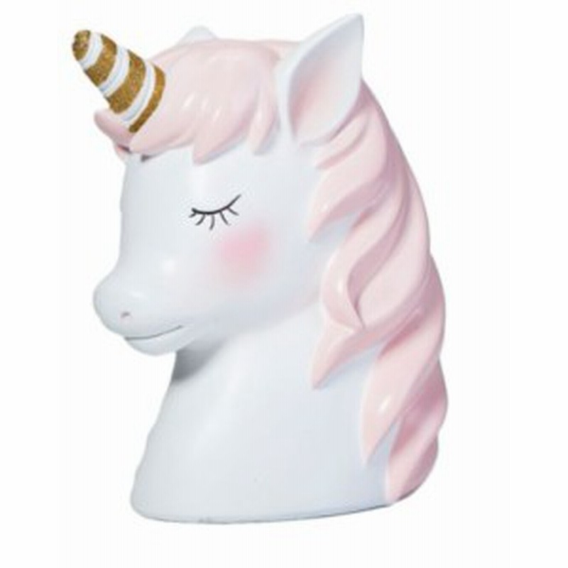 置物 貯金箱 かわいいユニコーンモチーフ パステルカラー ピンク 通販 Lineポイント最大1 0 Get Lineショッピング