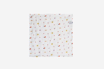 Organic B 有機比比 彌月禮嬰兒有機棉紗方巾(兩入)-蝴蝶蜻蜓飛