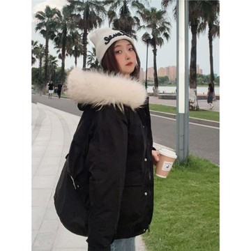 oversize面包服短款羽絨棉衣棉服女2025年新款潮秋冬季外套厚棉襖