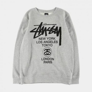 ☆AirRoom☆【現貨】 STUSSY WORLD TOUR CREW 長袖 大學TEE  1913817