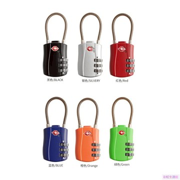 旅行密碼鎖 密碼掛鎖 行李箱包鎖 健身房櫃子 鋼絲鎖 海關鎖 旅行鎖