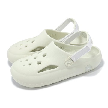 涼鞋 Jordan Hydrip GS 大童 女鞋 洞洞鞋 鏤空 象牙白 HF5981-002