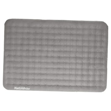 Naturehike 挪客 TPU加厚雙人充氣睡墊 鹿皮絨面料  200 x 140 x 16cm  淺茶褐