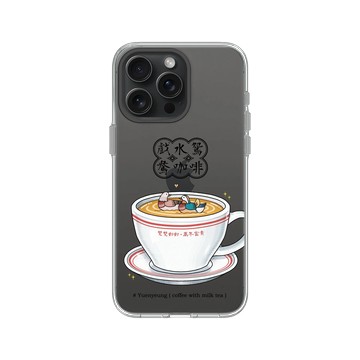 iPhone 15 Pro Max Clear 透明 - 保羅先生 Mr.Paul - 戲水鴛鴦咖啡