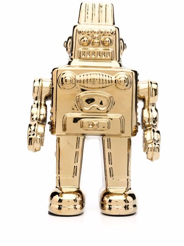 Seletti - My Robot gold-tone ornament - unisex - ceramic - One Size