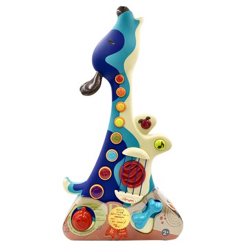 B.toys 獵犬小吉他 科育感統玩具 2歲以上  多色  1個  45.7 x 24.1 x 9.5cm