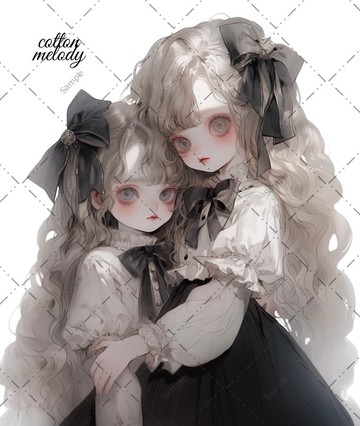 原廠貼紙 no.572 人物貼紙 原創貼紙 人物貼紙 少女貼紙 原創人物貼紙