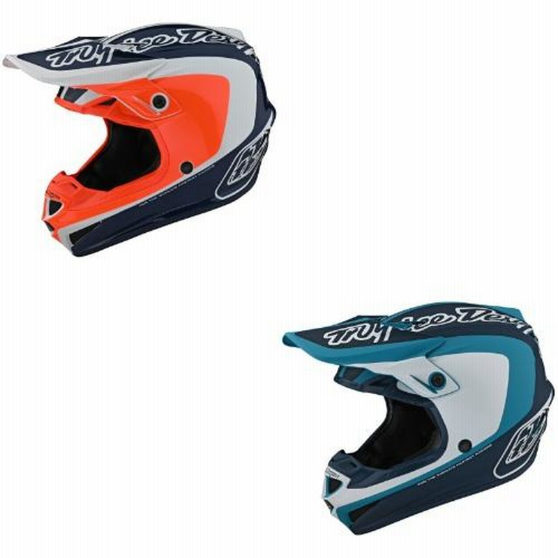 全品10%+1000円☆11/20(水)限定／Troy Lee Designs トロイリーデザイン SE4 Polyacrylite Corsa  Helmet オフロードヘルメット モトクロスヘル | LINEブランドカタログ