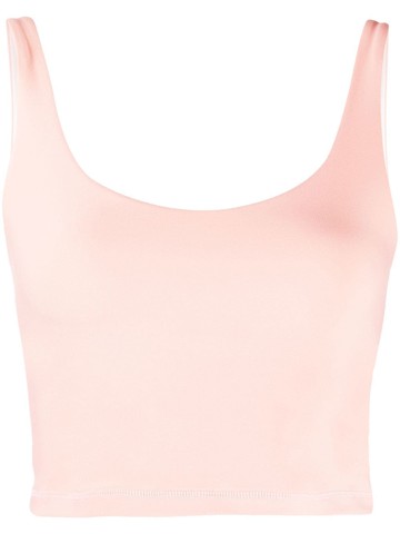 The Upside - Tess logo-print sleeveless top - women - Recycled Polyamide/Elastane/Polyamide/Elastane - XS - Pink
