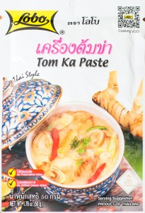 トムカー ペースト 50g    タイ料理 料理の素 トムヤンクン LOBO（ロボ） インド レトルト カレー アジアン食品 エスニック食材