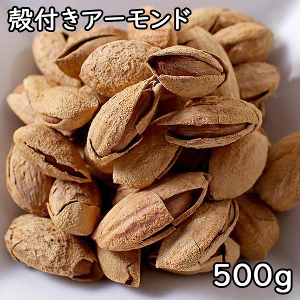 殻付きアーモンド (500g) アメリカ産