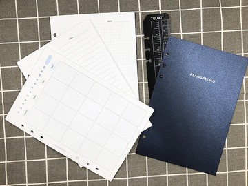 A5 自填式月計畫筆記補充內紙