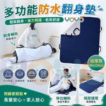 臥床老人翻身移位隔尿墊 行動不便老人移動床單 可水洗多功能起身挪動護理墊翻身輔助帶 移位帶  防水搬運布 成人輔助翻身帶