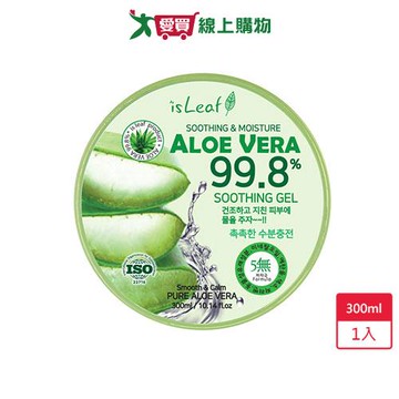 韓國isLeaf蘆薈保濕凝凍300ml【愛買】