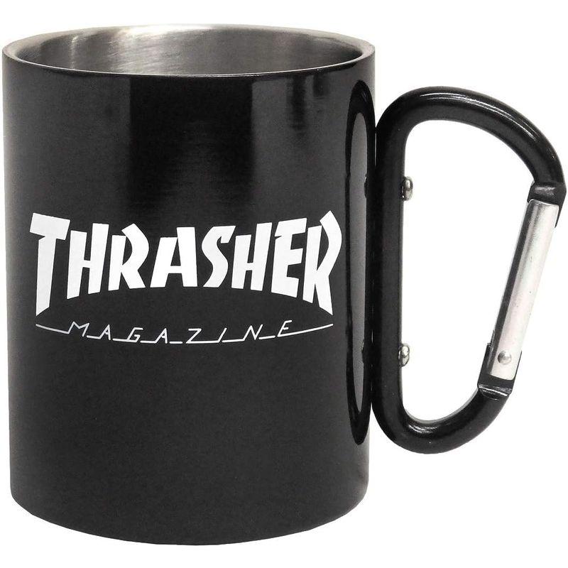 THRASHER マグカップ スラッシャー カラビナ付きマグカップ ステンレススチール