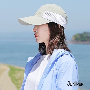 JUNIPER 抗UV防潑水運動休閒帽+披風 J7503
