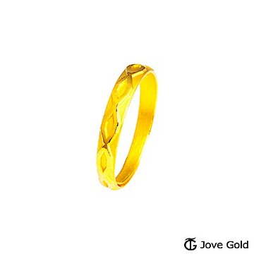 Jove Gold 漾金飾 相遇黃金女戒指