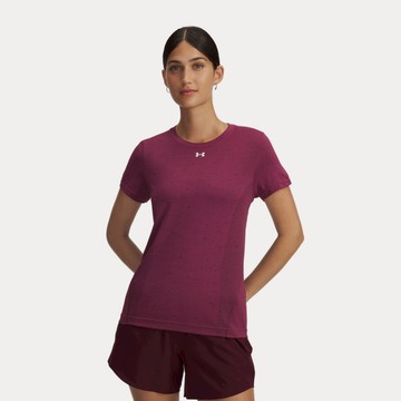 UA 女 Vanish Seamless 短袖T-Shirt-熱銷商品