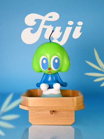 Fuji PinBoo 富士蘋果狗 香薰蠟燭擺件 創意結婚生日交換禮物