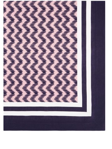 AQUAZZURA CASA - large Jaipur linen tablecloth (400cm x 160cm) - unisex - Linen/Flax - One Size - Pink