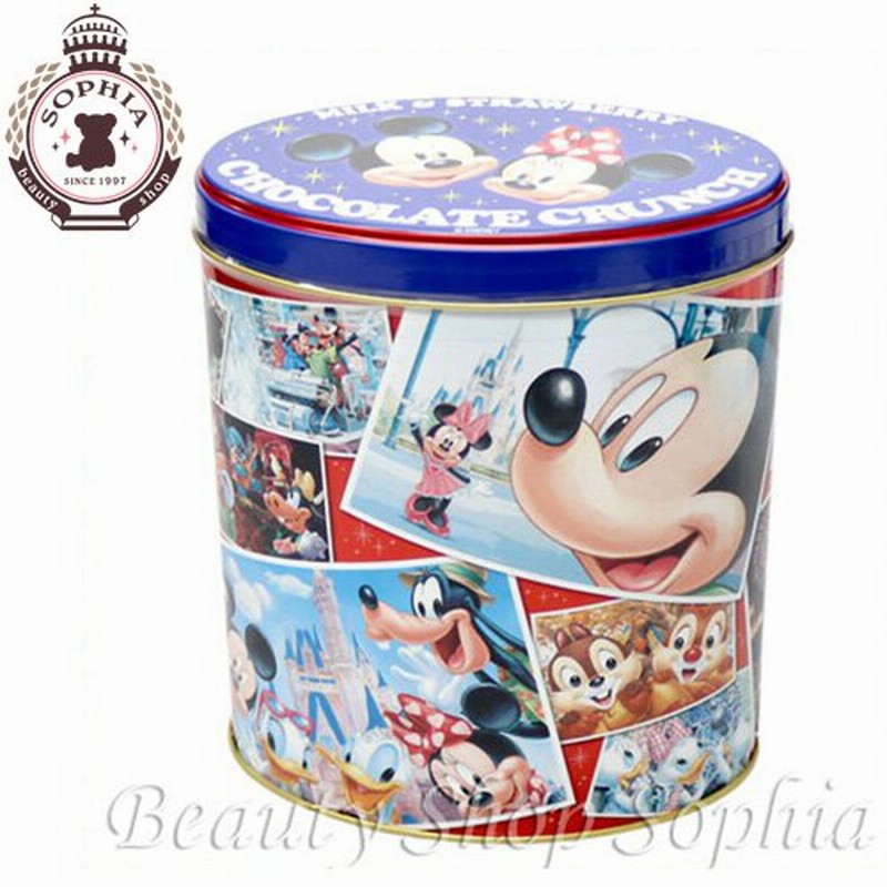 ミッキー フレンズ 缶入りチョコレートクランチ ミルク ストロベリー お菓子 ディズニー グッズ お土産 東京ディズニーリゾート限定 通販 Lineポイント最大0 5 Get Lineショッピング