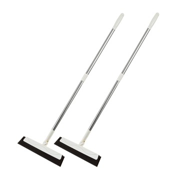 comet 兩用地板刮刀  銀色 + 白色  2入