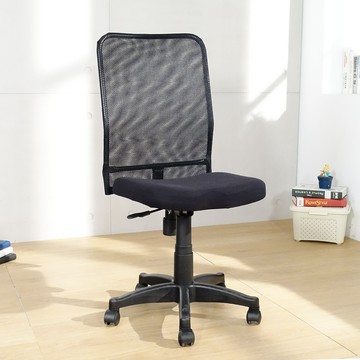 LOGIS-透氣網背電腦椅 辦公椅 書桌椅 升降椅 【445】低背薄墊