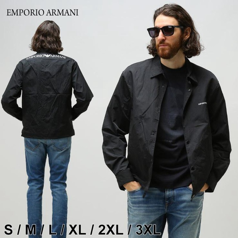 EMPORIO ARMANI ナイロンコーチジャケット EMPORIO ARMANI ナイロンコーチジャケット