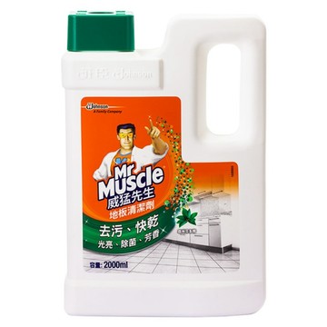 Mr Muscle 威猛先生 地板清潔劑 森林芬多精  2L  1桶